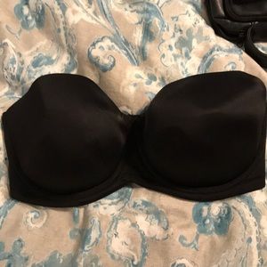 Strapless bra